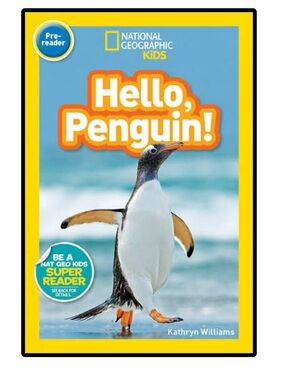 BUNDLE & SAVE 🐳 National Geographic Kids Hello, Penguin! Softcover Book